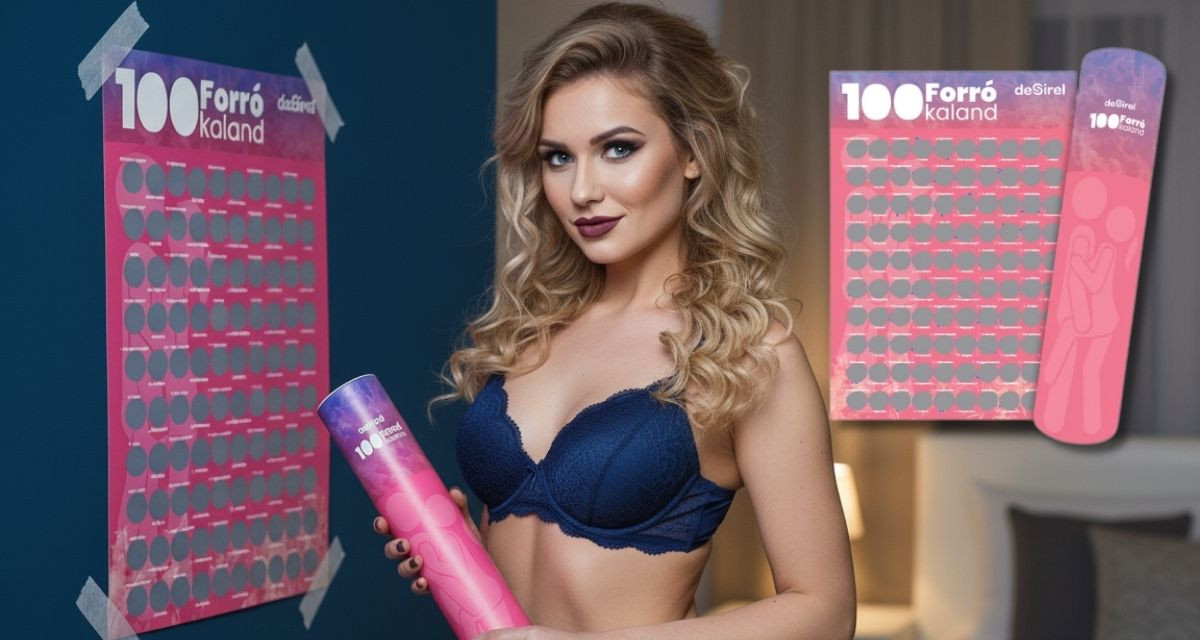 Desirel 100 szexpóz kaparós poszter pároknak – szexi játék, ami újra fellobbantja a szenvedélyt | Goldengate szex shop
