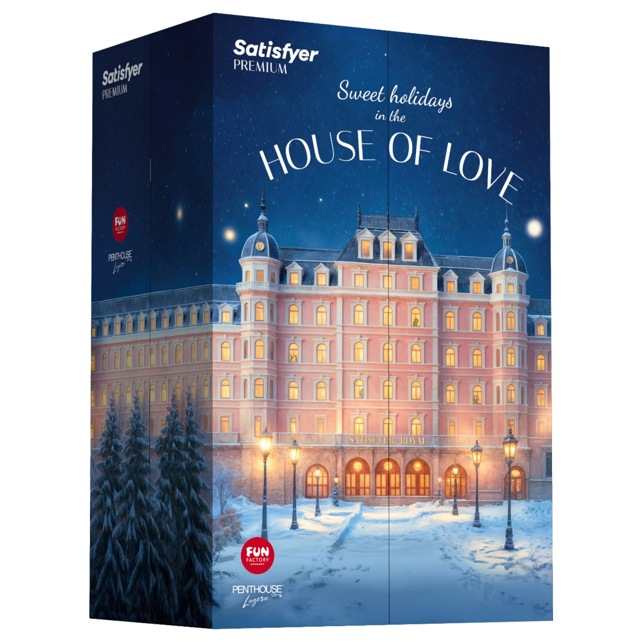 Satisfyer Advent Calendar Premium - adventi naptár (24 részes) - Goldengate szexshop