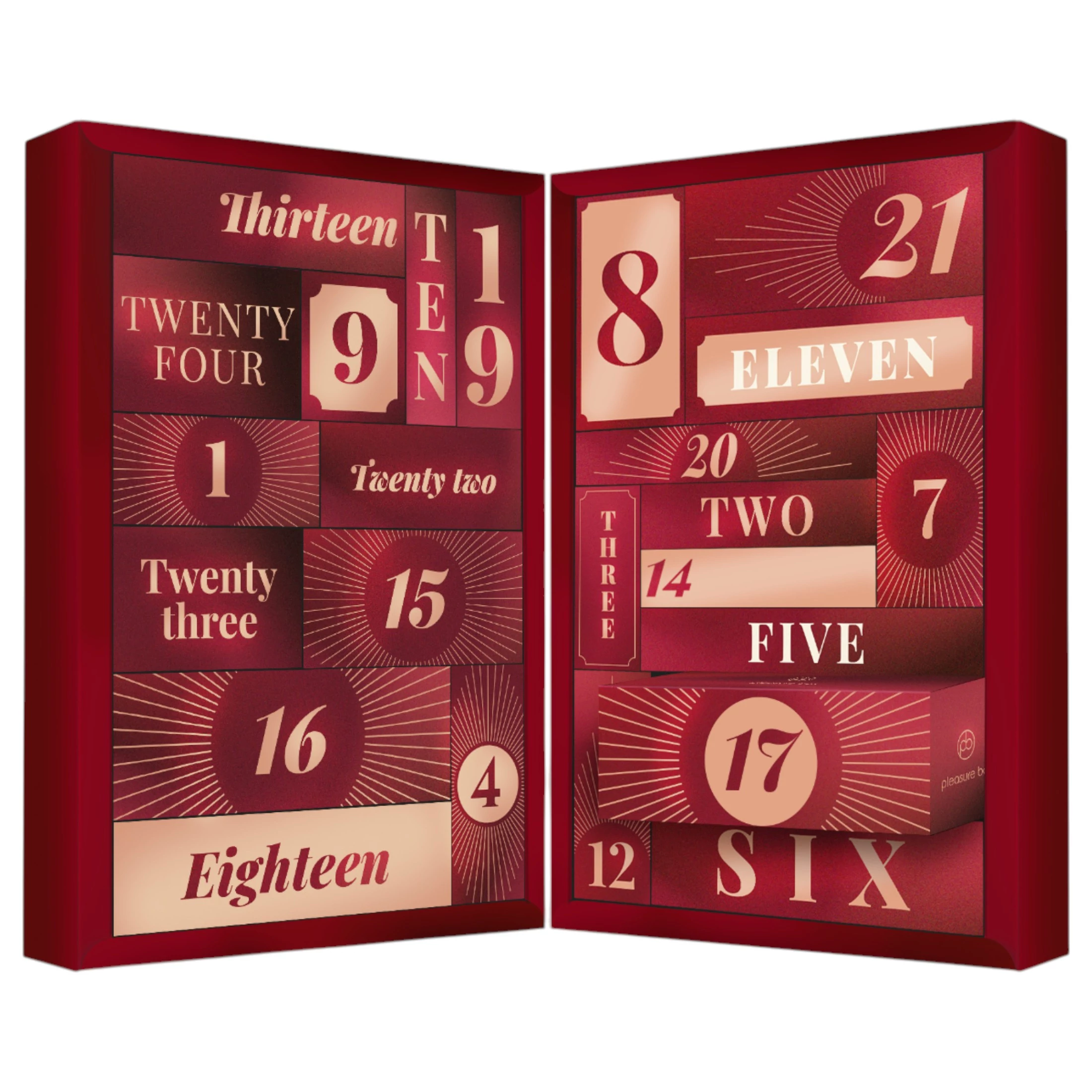 Dream Toys Sexy Calendar - adventi naptár (24 részes) - Goldengate szexshop