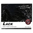 Fetish - lakk lepedő - 200 × 230 cm (fekete)