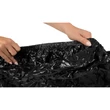 Fetish - Lakk lepedő - gumis - 220x220 cm (fekete)