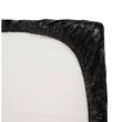 Fetish - Lakk lepedő - gumis - 220x220 cm (fekete)