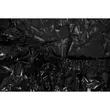 Fényes lepedő - gumírozott - 220 x 220cm (fekete)