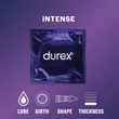 Durex Intense - bordázott és pontozott óvszer (10 db)