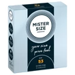 Mister Size vékony óvszer - 53 mm (3 db)