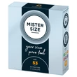 Mister Size vékony óvszer - 53 mm (3 db)