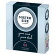 Mister Size vékony óvszer - 64 mm (3 db)