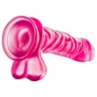 B Yours Basic 8 - herés dildó - 23 cm (pink)