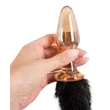 You2Toys - üveg anál plug cicafarokkal