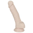 You2Toys - szilikon tapadókorongos dildó - közepes (natúr)