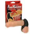 You2Toys - Latex pénisz- és here mandzsetta - fekete