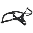 You2Toys - Silicone Strap-On - felcsatolható dildó (fekete)