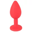 You2Toys - Colorful JOY - szilikon anál plug - kicsi (piros)