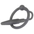 You2Toys - Penisplug - szilikon makkgyűrű kúpos dilátorral (szürke)