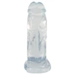 Crystal Clear Big Dong - zselés óriás dildó (21,5 cm)