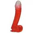 NMC - Jolly dildó (17 cm) - vörös