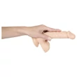 You2Toys - Európai szerető - herés dildó - közepes (testszínű)