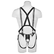 King Cock Strap-on 11 - üreges, felcsatolható dildó hámmal (28 cm)