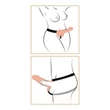 Pipedream - Fetish Strap-on 9 - felcsatolható dildó (testszínű)