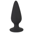 Black Velvets Heavy - 40 g-os anál plug (fekete)