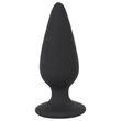 Black Velvets Heavy - 75 g-os anál plug (fekete)