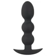 Black Velvets Heavy - 145 g-os gömbös anál plug (fekete)