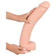 realistixxx Giant 3XL - élethű dildó (42 cm, natúr)
