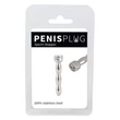Penisplug - lépcsős, halálfejes acél húgycsőtágító ékszer (0,6-0,8cm)