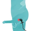 You2Toys - pumpálható, anál tágító plug (fekete)