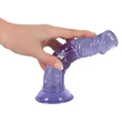 You2Toys Strap-on - felcsatolható dildó (fekete-lila)
