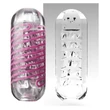 TENGA Spinner Brick - maszturbátor (átlátszó)