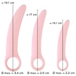 Smile Vaginal Trainers - Vaginális Tréner Szett 3 Méretben (Medencefenék Erősítő)