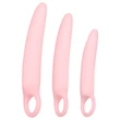 SMILE - Vaginal Trainers - dildó szett - rózsaszín (3 részes)