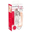 realistixxx Double F - élethű dildó péniszgyűrűvel (natúr)