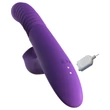 Fantasy For Her - 3in1 lökő vibrátor melegítő funkcióval (lila)