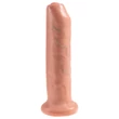 King Cock 7 - élethű dildó (18cm) - natúr