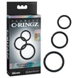 Fantasy C-Ringz - péniszgyűrű trió (fekete)