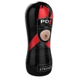 PDX Elite - vibrációs popsi maszturbátor (testszínű)