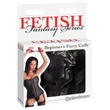 Fetish Fantasy - plüss bilincs (fekete)