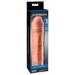 X-TENSION Mega 3 - élethű péniszköpeny (22,8 cm) - natúr