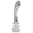 Icicles No. 88 - G+P-pont üveg dildó (áttetsző)