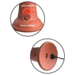 King Cock Elite 8 - élethű vibrátor 20 cm (sötét testszínű)