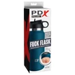PDX - Fuck Flask Private Pleaser - művagina kulacsban (kék-natúr)