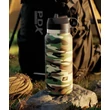 PDX - Fap Flask Happy Camper - maszturbátor kulacsban (zöld-fekete)