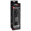 PDX Elite Moto-Bator Pro - gyöngyös, melegítős lökő maszturbátor (fekete)