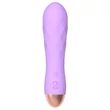 Cuties Mini - akkus, vízálló, rácsos vibrátor (lila)