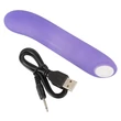 You2Toys - Flashing Mini Vibe - akkus, világító vibrátor (lila)