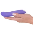You2Toys - Flashing Mini Vibe - akkus, világító vibrátor (lila)