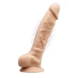 Silexd 8 - alakítható, tapadókorongos, vibrátor - 20cm (natúr)