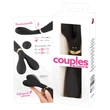 Couples Choice - akkus, 3 motoros vibrátor (fekete)